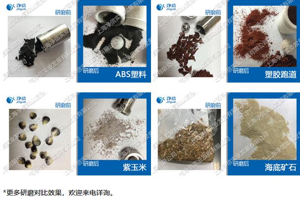 全自動樣品快速研磨儀樣品前處理研磨對比